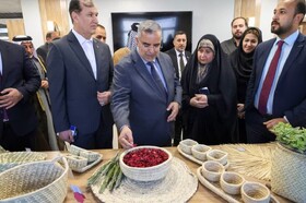 افتتاح نمایشگاه توانمندی‌های تولیدی و صادراتی کشاورزی خوزستان در محل اتاق بازرگانی اهواز