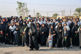 مراسم تشییع شهید گمنام - اروندکنار