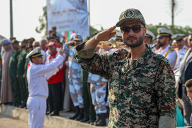 مراسم تشییع شهید گمنام - اروندکنار