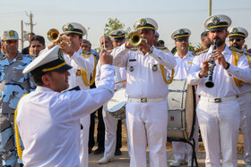 مراسم تشییع شهید گمنام - اروندکنار