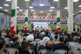 مراسم تشییع شهید گمنام - اروندکنار