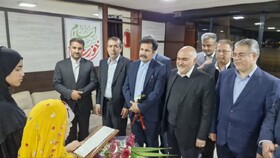 معاون توسعه روستایی و مناطق محروم رئیس جمهوری وارد خوزستان شد