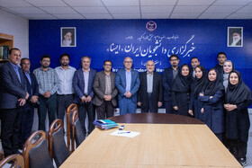 حضور استاندار خوزستان در ایسنا