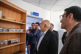 حضور استاندار خوزستان در ایسنا