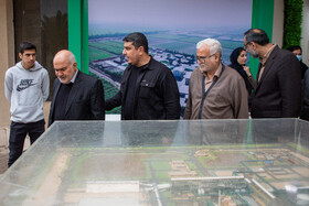 بازدید سید محمدرضا موالی زاده استاندار خوزستان از نمایشگاه هفته پژوهش و فناوری در دانشگاه شهید چمران اهواز