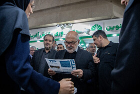 بازدید سید محمدرضا موالی زاده استاندار خوزستان از نمایشگاه هفته پژوهش و فناوری در دانشگاه شهید چمران اهواز