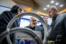 بازدید سید محمدرضا موالی زاده استاندار خوزستان از نمایشگاه هفته پژوهش و فناوری در دانشگاه شهید چمران اهواز