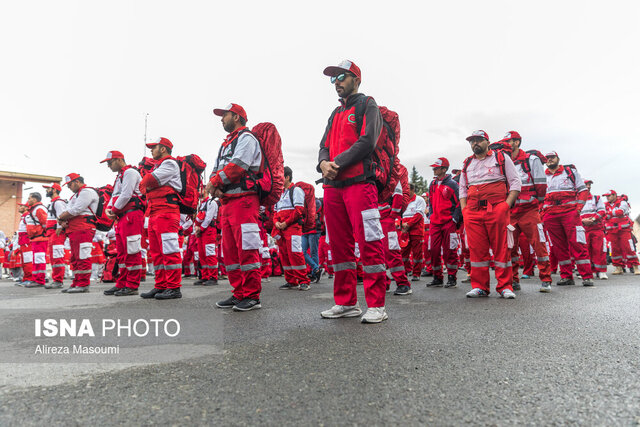 آماده‌باش تیم‌های عملیاتی هلال احمر خوزستان در پی هشدار بارندگی