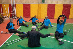 مسابقات پارافوسبال ایران در اهواز