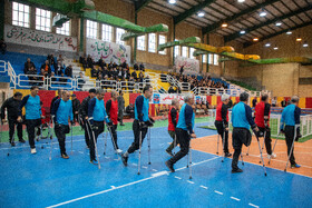 مسابقات پارافوسبال ایران در اهواز