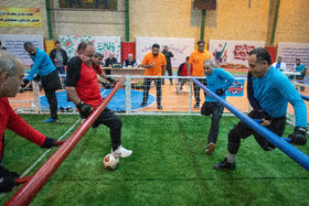 مسابقات پارافوسبال ایران در اهواز