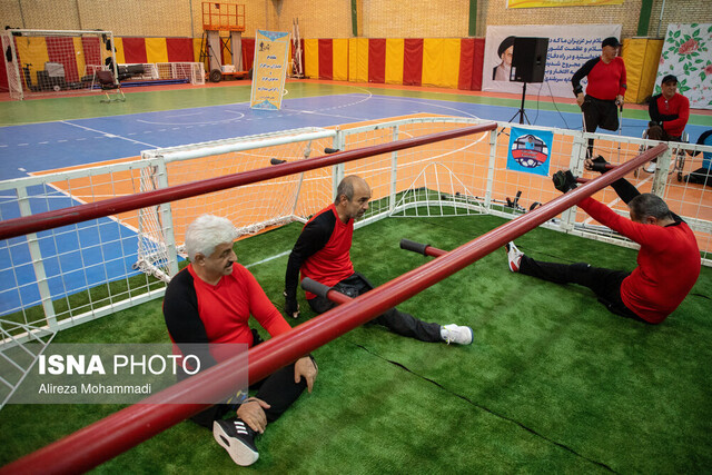 قهرمانی تیم شهدای اصفهان در مسابقات پارافوسبال ایران در اهواز