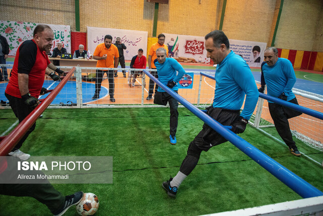 مسابقات پارافوسبال ایران در اهواز