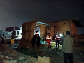 امدادرسانی هلال‌احمر به ۶۸۱ نفر در پی بارندگی در خوزستان
