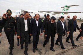 وزیر جهادکشاورزی وارد خوزستان شد