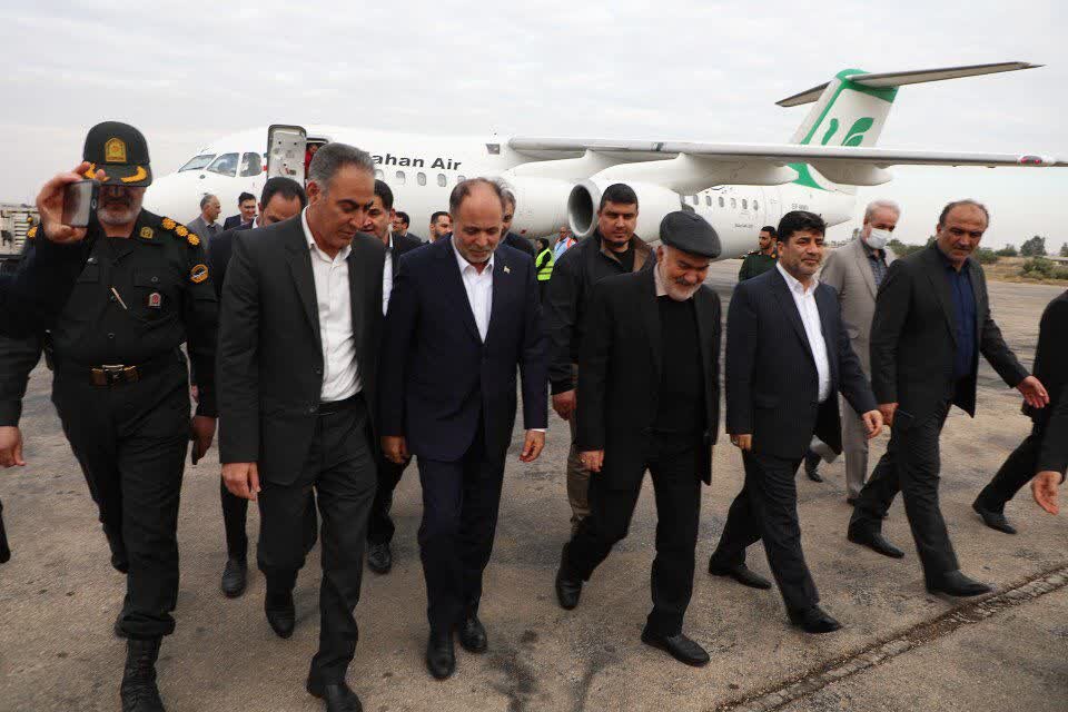 وزیر جهادکشاورزی وارد خوزستان شد