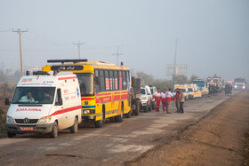 رزمایش ترافیکی ـ انتظامی طرح زمستان ۱۴۰۴
