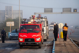 رزمایش ترافیکی ـ انتظامی طرح زمستان ۱۴۰۴