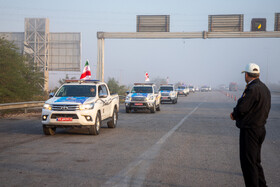 رزمایش ترافیکی ـ انتظامی طرح زمستان ۱۴۰۴