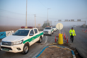 رزمایش ترافیکی ـ انتظامی طرح زمستان ۱۴۰۴
