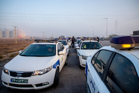 رزمایش ترافیکی ـ انتظامی طرح زمستان ۱۴۰۴