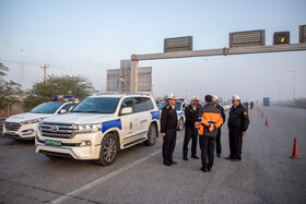 رزمایش ترافیکی ـ انتظامی طرح زمستان ۱۴۰۴