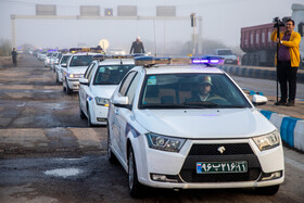 رزمایش ترافیکی ـ انتظامی طرح زمستان ۱۴۰۴