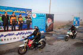 رزمایش ترافیکی ـ انتظامی طرح زمستان ۱۴۰۴