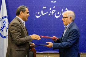 امضای تفاهم نامه همکاری میان سازمان جهاد دانشگاهی خوزستان و مخابرات خوزستان