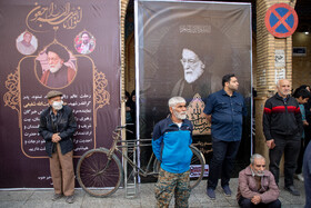 در حاشیه مراسم تشییع آیت الله شفیعی در اهواز