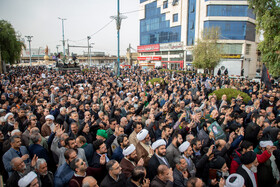 مراسم تشییع آیت الله شفیعی در اهواز