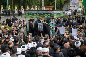 مراسم تشییع آیت الله شفیعی در اهواز