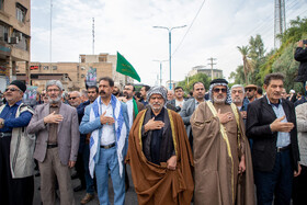 مراسم تشییع آیت الله شفیعی در اهواز