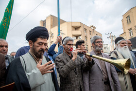 مراسم تشییع آیت الله شفیعی در اهواز