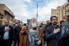 مراسم تشییع آیت الله شفیعی در اهواز