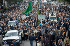 مراسم تشییع آیت الله شفیعی در اهواز