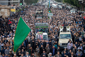 مراسم تشییع آیت الله شفیعی در اهواز