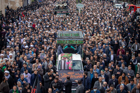 مراسم تشییع آیت الله شفیعی در اهواز