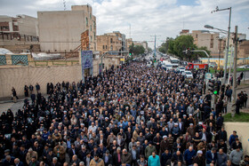 مراسم تشییع آیت الله شفیعی در اهواز