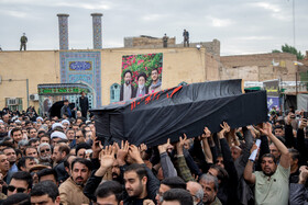 مراسم تشییع آیت الله شفیعی در اهواز