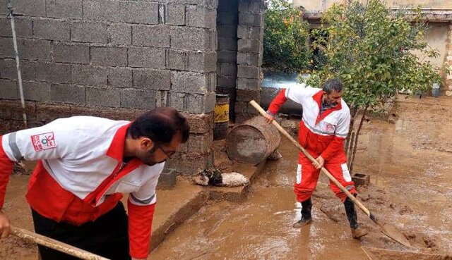 امدادرسانی به بیش از ۲۹۷۰ خوزستانی متأثر از سیلاب / رهاسازی ۱۵۳ خودروی گرفتار در برف و سیل