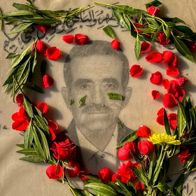 گل‌ها، سنگ‌قبرها و یاد پدران؛ روز پدر در بهشت‌آباد اهواز