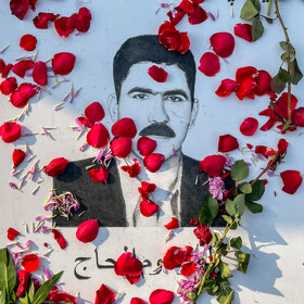 گل‌ها، سنگ‌قبرها و یاد پدران؛ روز پدر در بهشت‌آباد اهواز