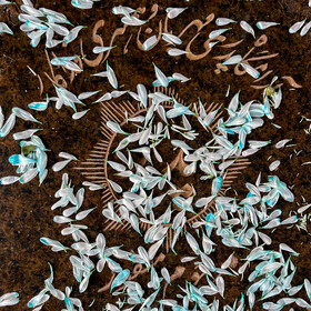 گل‌ها، سنگ‌قبرها و یاد پدران؛ روز پدر در بهشت‌آباد اهواز