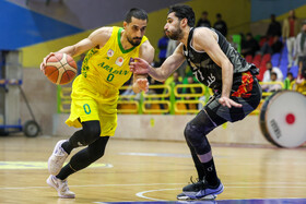 هفته پانزدهم لیگ برتر بسکتبال ایران؛ پالایش نفت آبادان - گلنور اصفهان