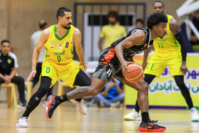 هفته پانزدهم لیگ برتر بسکتبال ایران؛ پالایش نفت آبادان - گلنور اصفهان