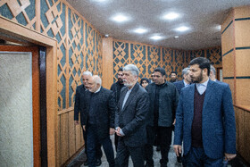 بازدید وزیر فرهنگ و ارشاد اسلامی از تالار صدای مردم در استانداری خوزستان