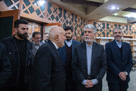 بازدید وزیر فرهنگ و ارشاد اسلامی از تالار صدای مردم در استانداری خوزستان