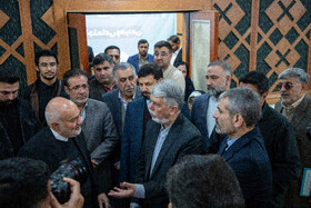 بازدید وزیر فرهنگ و ارشاد اسلامی از تالار صدای مردم در استانداری خوزستان