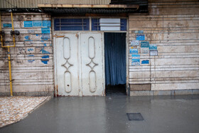 بارش باران و آبگرفتگی معابر در اهواز